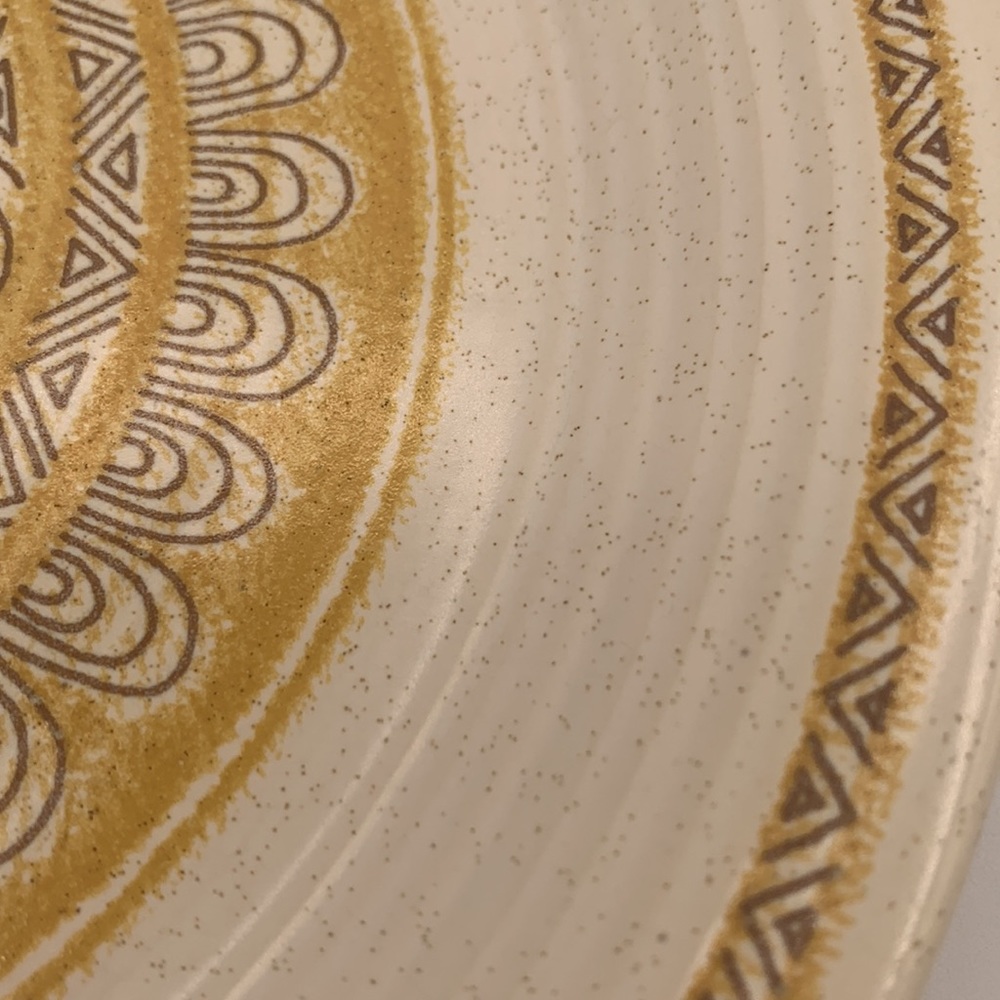 Franciscan Earthenware HACIENDA GOLD Dinner Plate MCM Mid Century Mod 1964-1983 - Picture 4 of 4